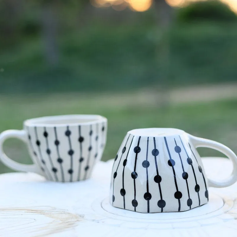 Fileny Ceramic Tea Cup (200 mL Each) - Set of Two media 5