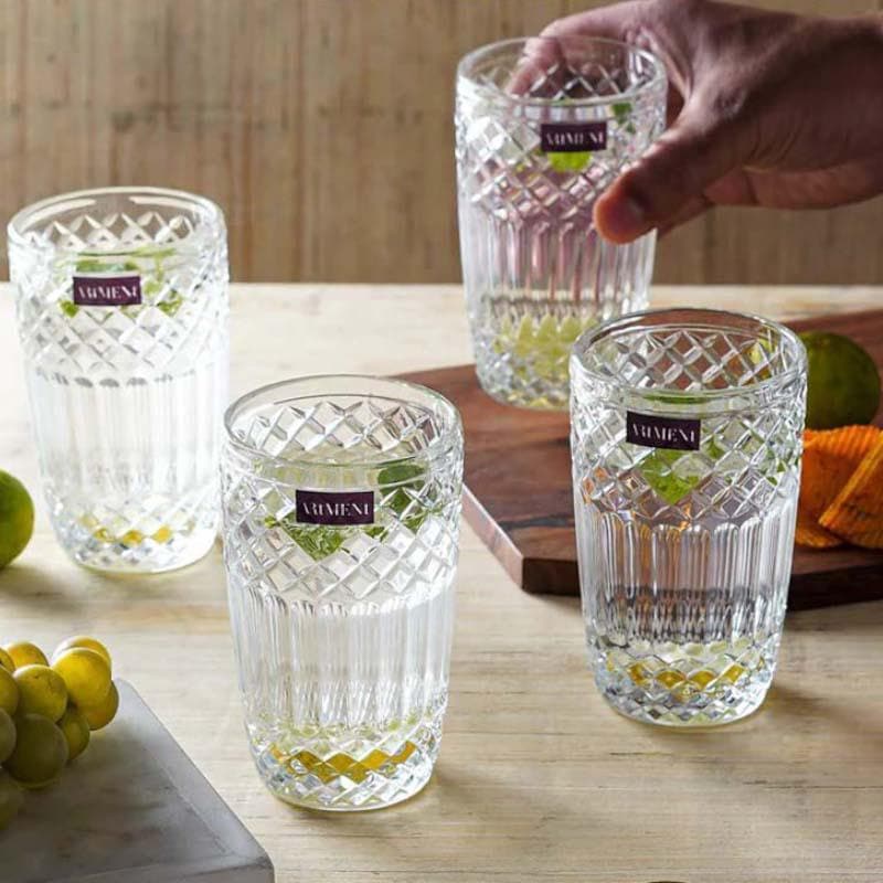 Eunoia Tall Glass (390 ml ) - Set Of Four media 3