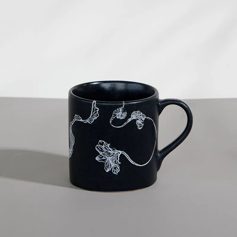 Casette Ceramic Coffee Mug (300 mL) - Black media 1