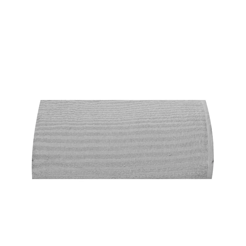 Micro Cotton LuxeDry Striped Bath Towel - White media 5