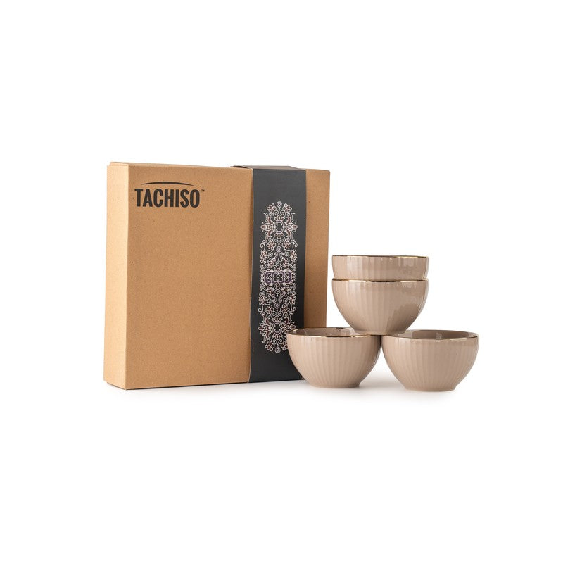 Ornella Soup Bowls (Peach,350 mL Each) - Set Of Four media 7