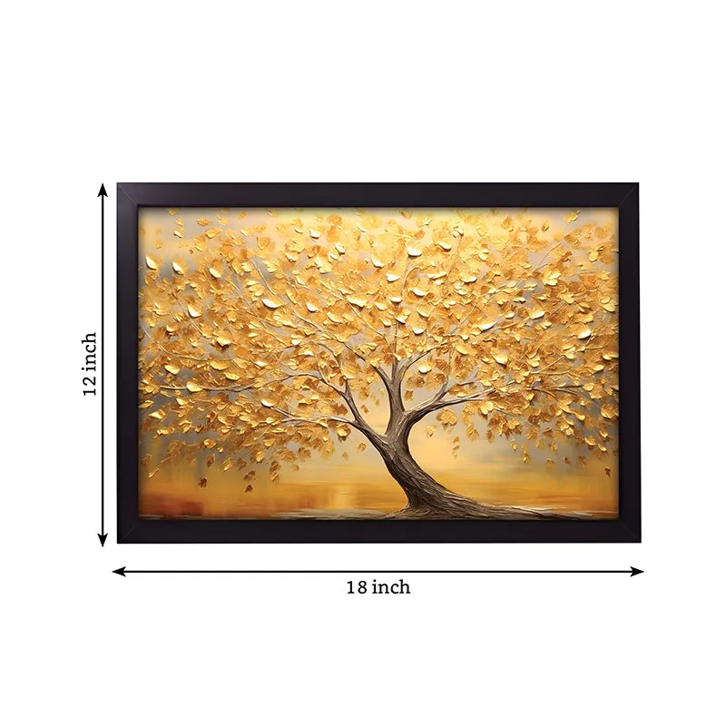 Golden Autumn I Wall Painting media 5