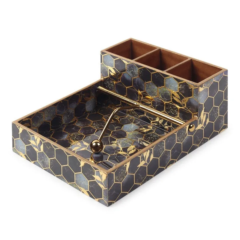 Hexiq Wooden Cutlery & Tissue holder media 5