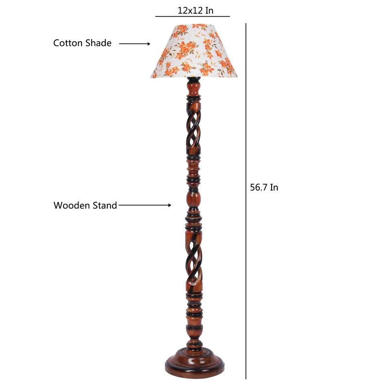 ConeCast Floor Lamp I (Floral) media 8