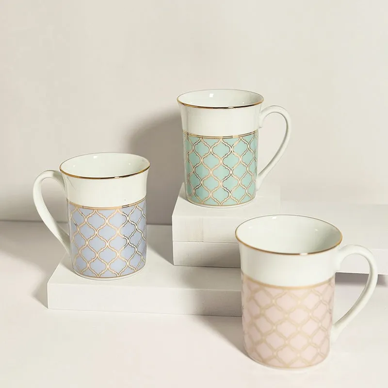 Noritake Eternal Palace Porcelain Coffee Mug (Peach) - 280 mL media 6