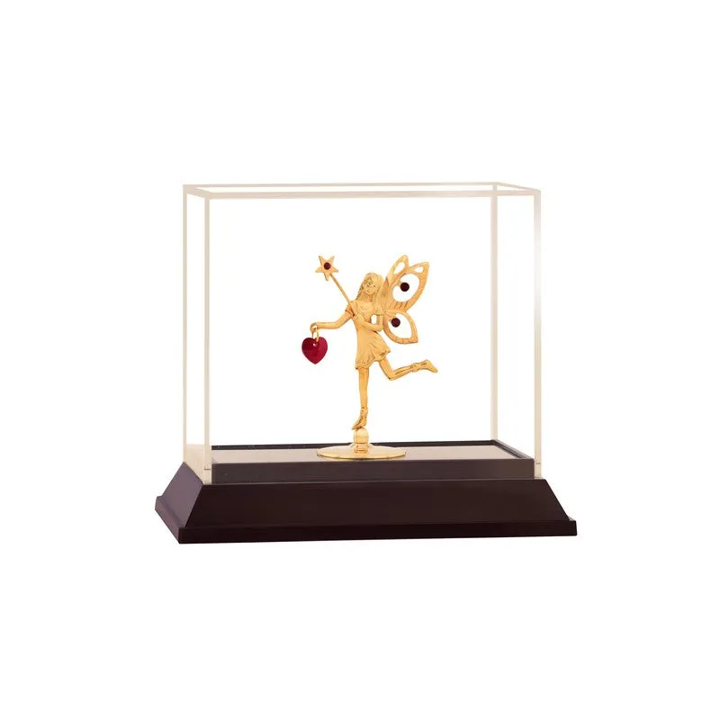 Golden Fairy 24K Gold Plated Mild Steel Showpiece media 4