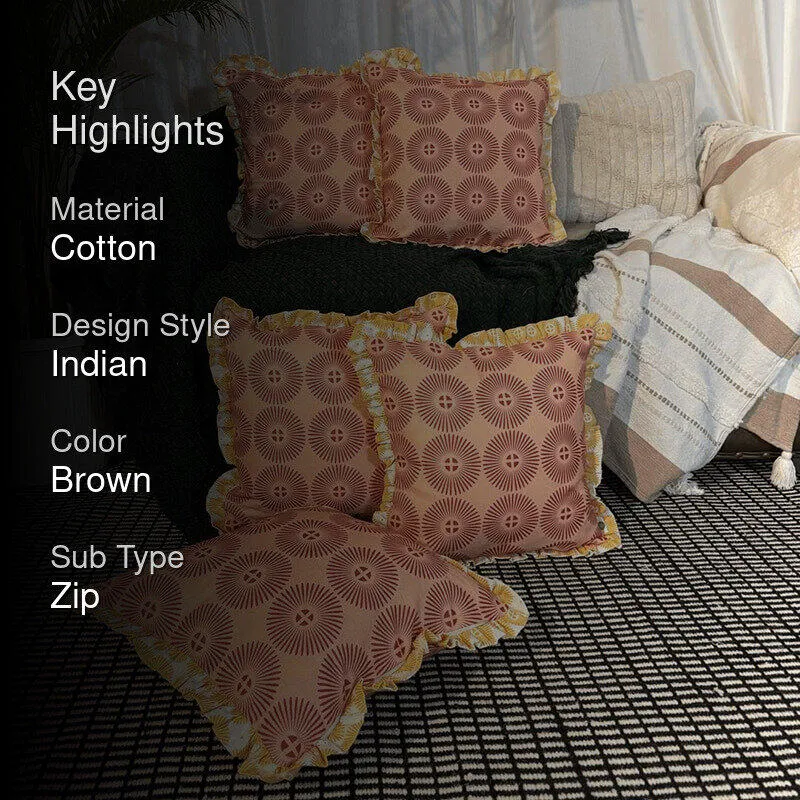 Ethnikha II Cushion Cover - Set Of Five media 2