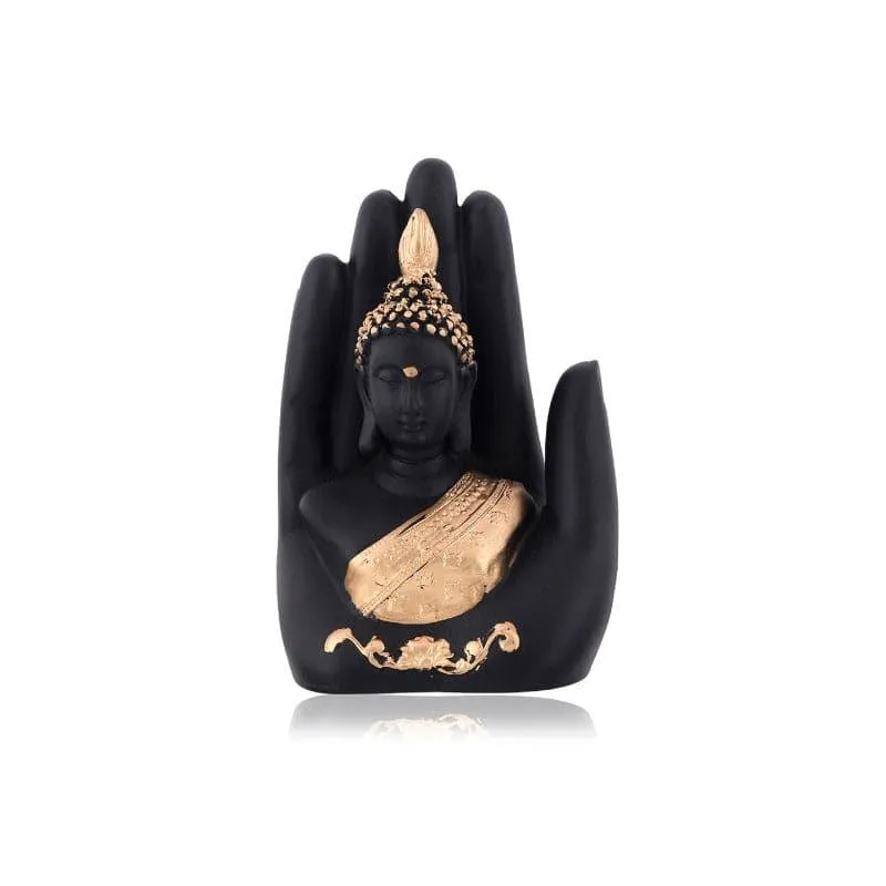 Buddha Resting In Hand Idol media 4