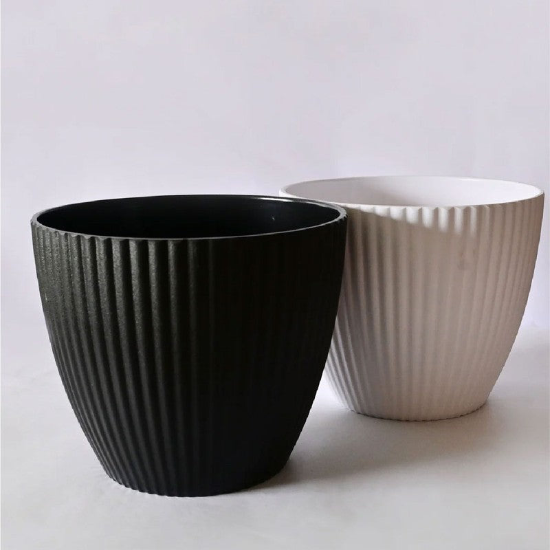Arelis Textured Ceramic Planter - Set Of Four media 9