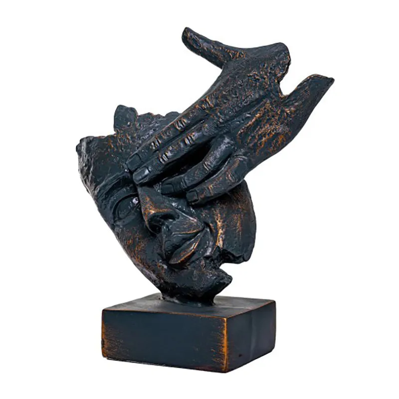 Emotive Human Showpiece - Black media 4
