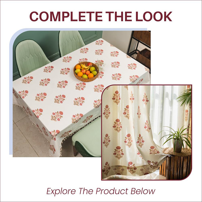 Urban Space Liberty Curtain (Maroon) - Set Of Two media 7