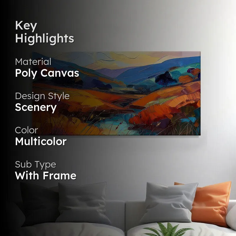 Nature Colorful Wall Painting media 2