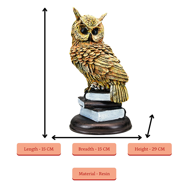 The Wise Owl Resin Showpiece image 7