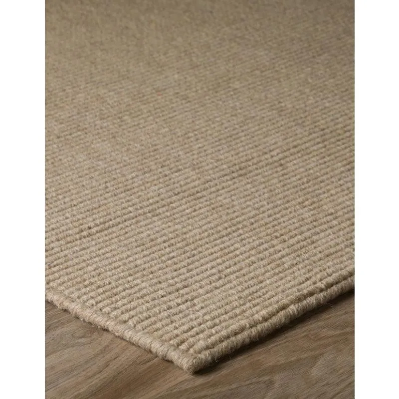 Ethereal Hand Loomed Wool Rug - Taupe media 4