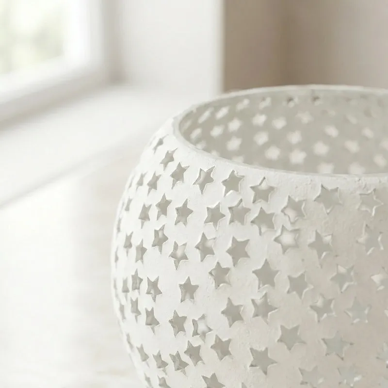 Vishaka Tealight Candle Holder - Set Of Two media 3