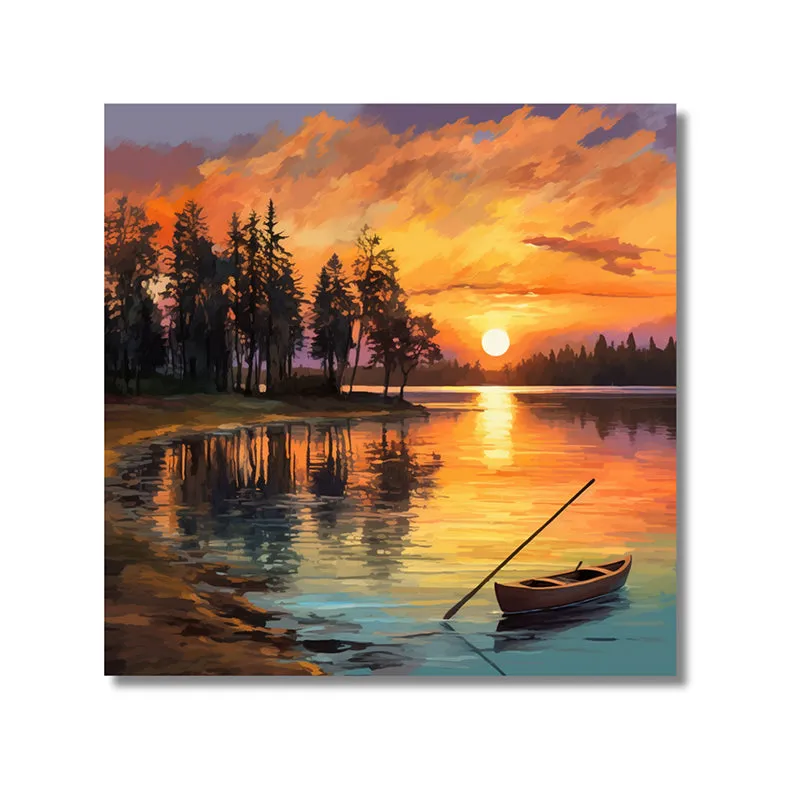 Lake Sunsets Showpiece media 5
