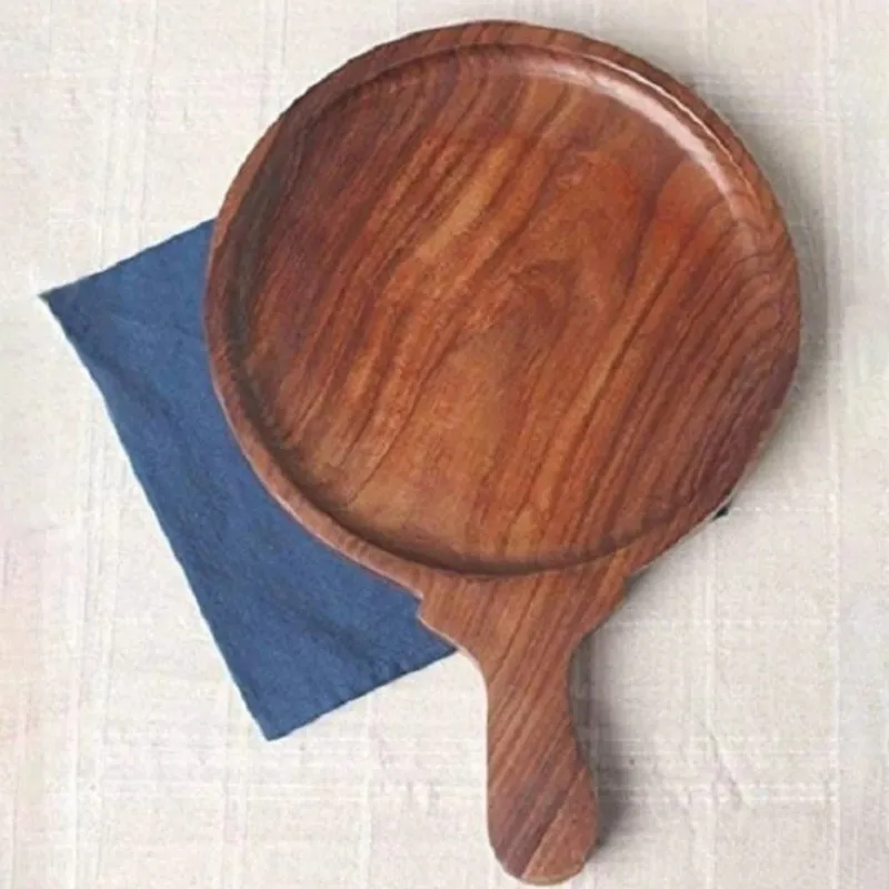 Natura Pizza Wood Serving Platter media 3