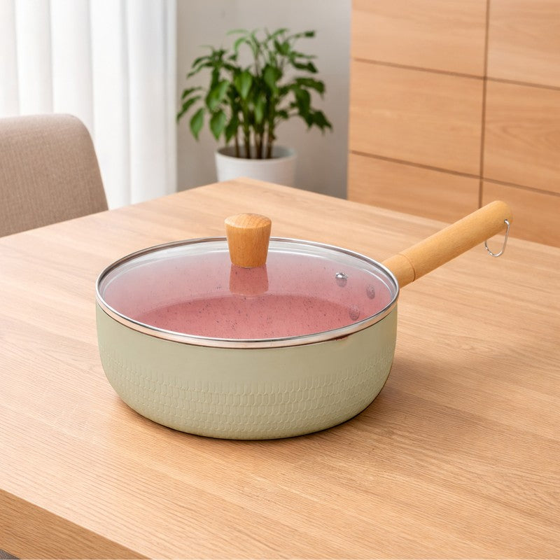 Rioware Pastel Forge Glossy Non-Stick Saucepan (3100 mL)
