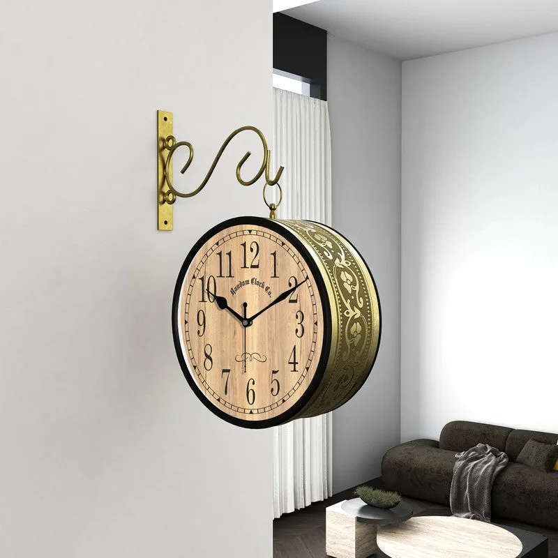 Ashcroft Double Sided Wall Clock media 3