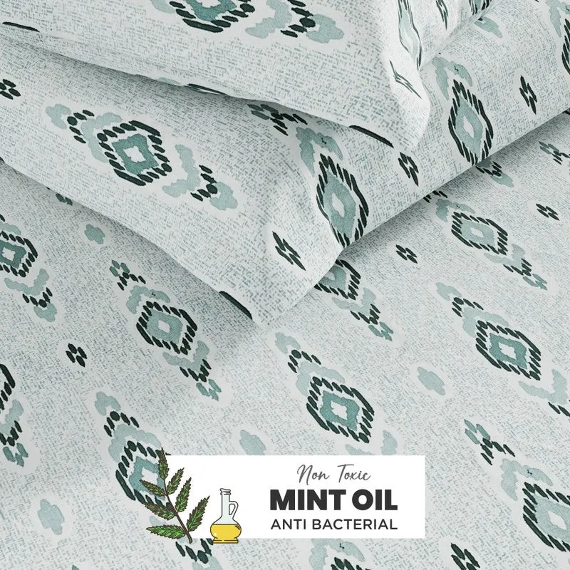 Deynor Cotton Bedsheet (Grey) - 144 TC media 6