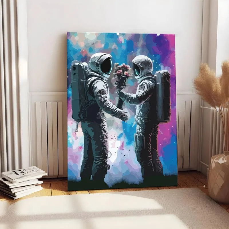 Astral Love Wall Painting media 2