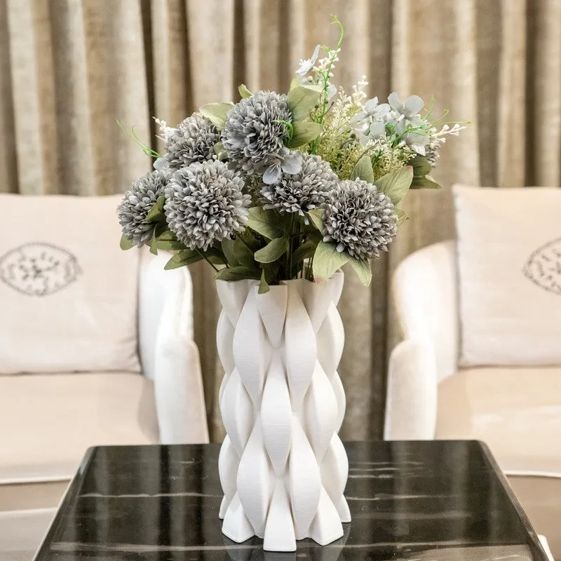 AarviDecor Muted Bloom Silk Artificial Flowers media 1