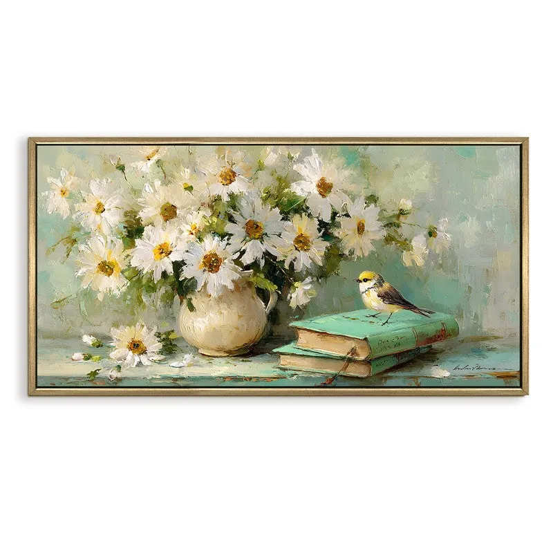 Soft Serenity Canvas Wall Painting With Frame media 3