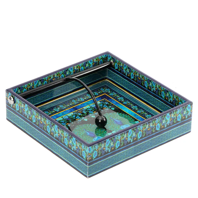 Mayoorika Duo Serving Tray With Coaster - Nine Piece Set media 3