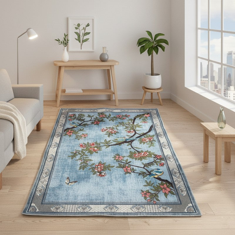 Ornate Patterned Carpet