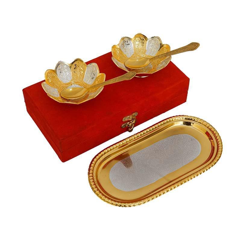 Sona Rupa Bowl & Tray Set media 5