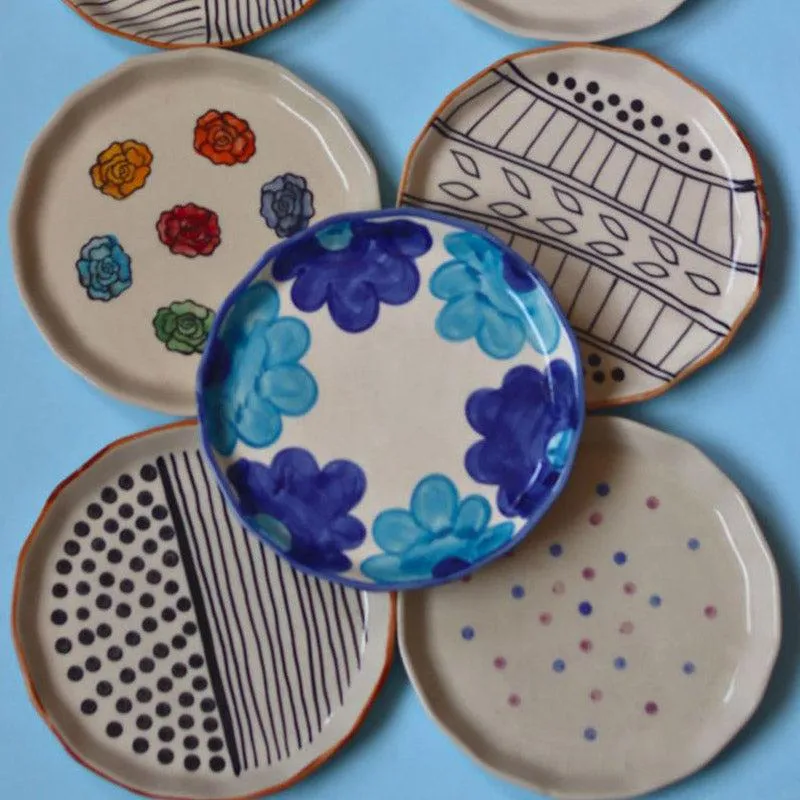Clarabelle Snack Plate - Set Of Ten media 3