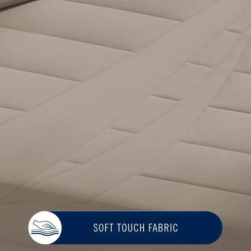 Nautica Ciel Luxe Comforter (Light Brown) - 110 GSM media 5