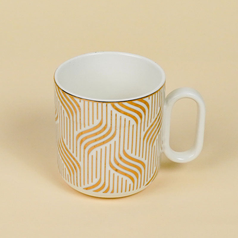 Gilia Porcelain Tea Cup (180 mL Each) -  Set of Six media 3