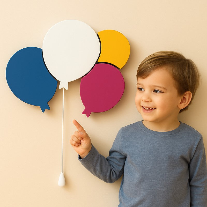 Balloon Glow Battery Operated MDF Wall Lamp media 4