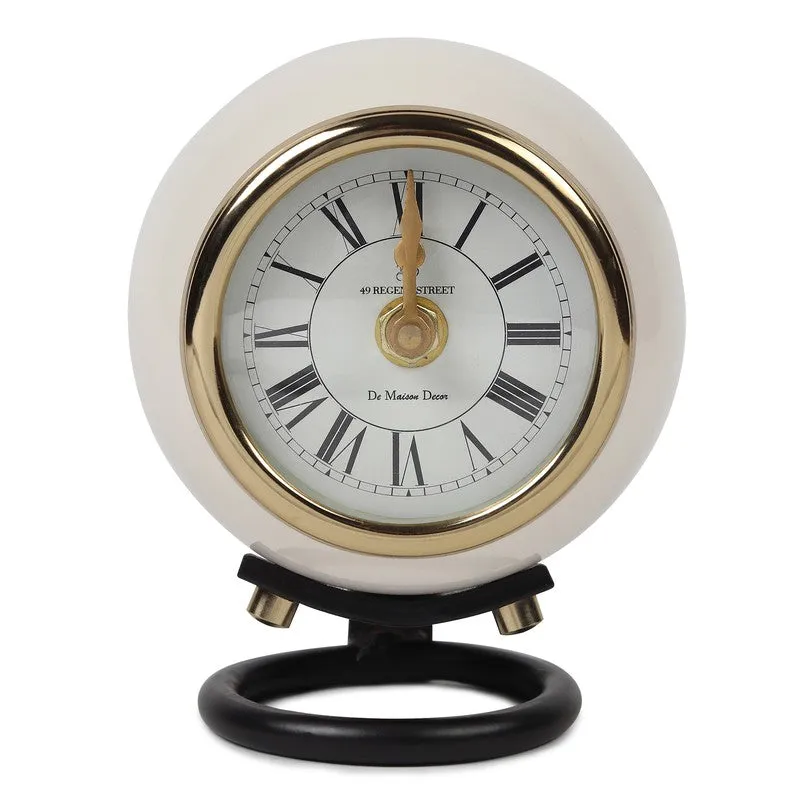 Chrono Charm Round Table Clock media 4