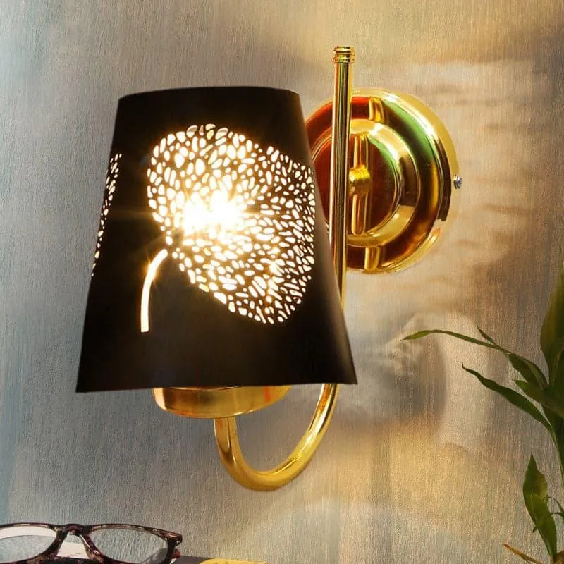 Galora Leafy Empire Metal Wall Lamp media 1