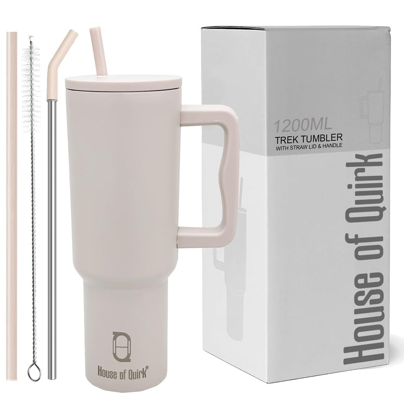 Hydra Boost Stainless Steel Tumbler (1200 ML) - Oat media 4