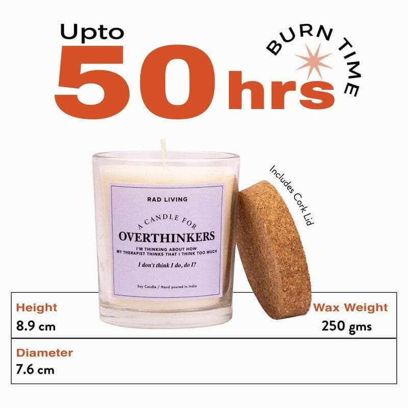 Overthinkers - Carnations Scented Candle media 9