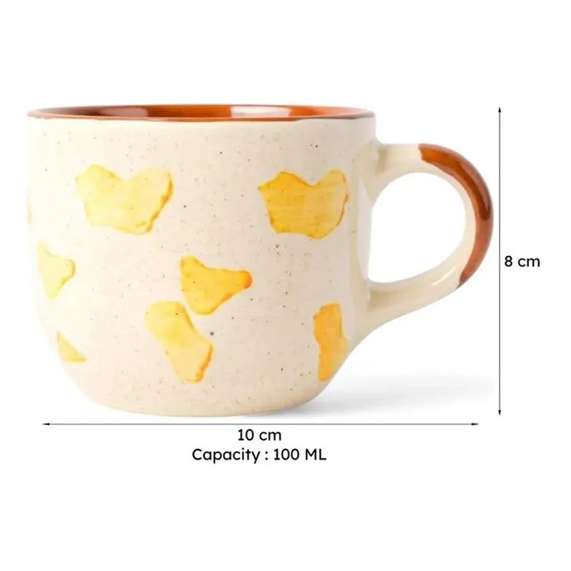 Brownline Ceramic Tea Cup (100 mL) media 7