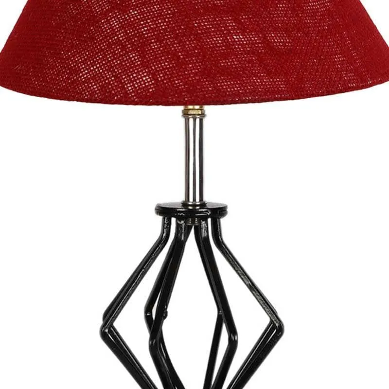Firefly Fabric Table Lamp - Red,Black media 5