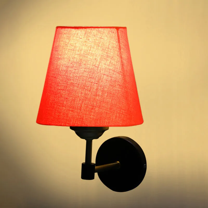 Aquilon Steel & Cotton Wall Lamp - Orange media 5