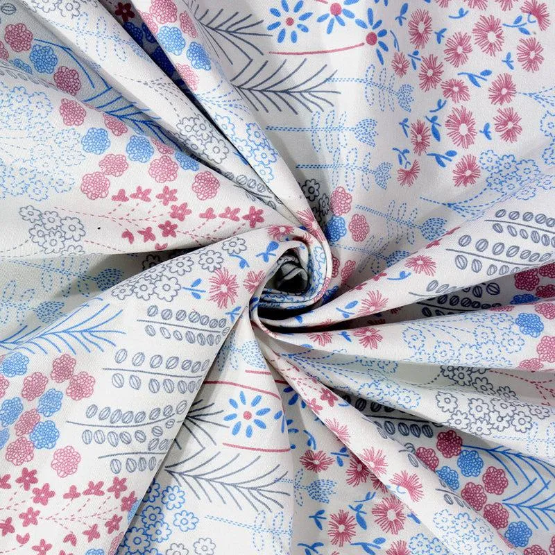 Lucifera Floral Bedsheet - 150 GSM media 4