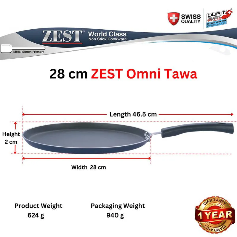 Vinod Clerio Non Stick Dosa Tawa - 28 cm media 12