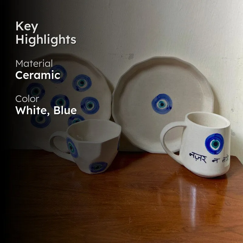Evil Eye Muse Tea & Snack Set - Four Piece Set media 2