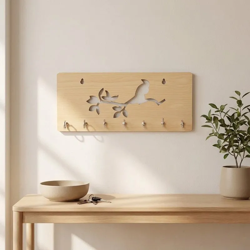 EntryNest MDF Hooks & Key Holders media 3