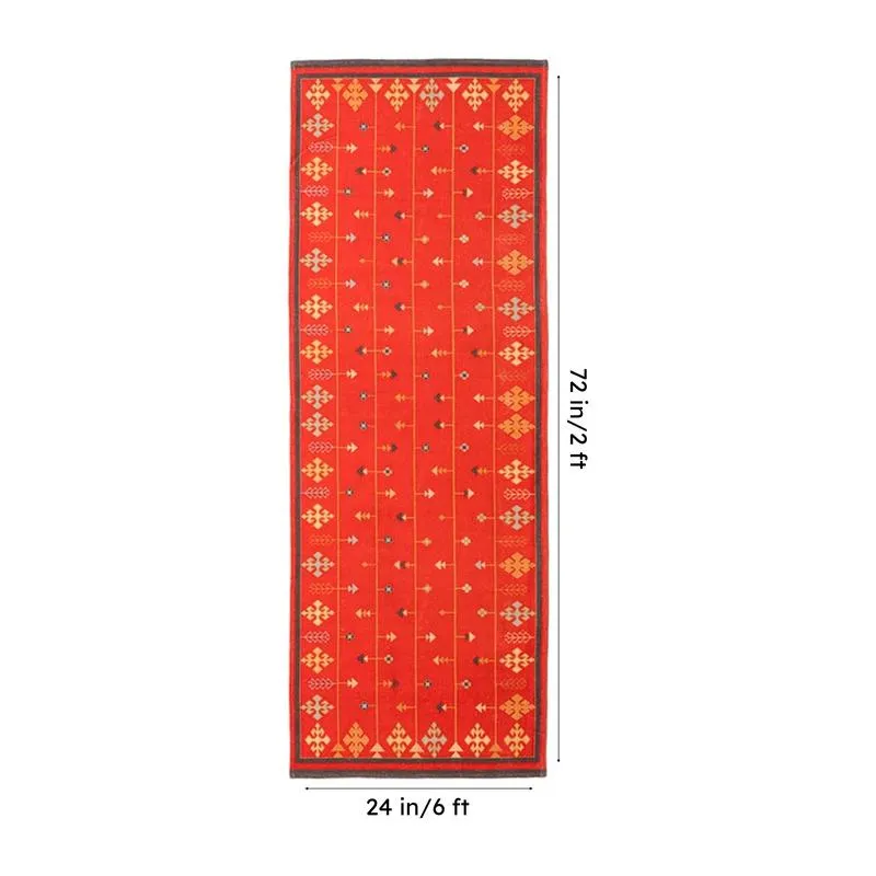 Selric Cotton Runner Rug - Pink media 9