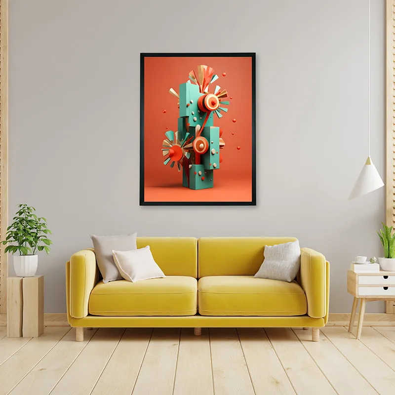 Abstract Semona Canvas Wall Art media 5