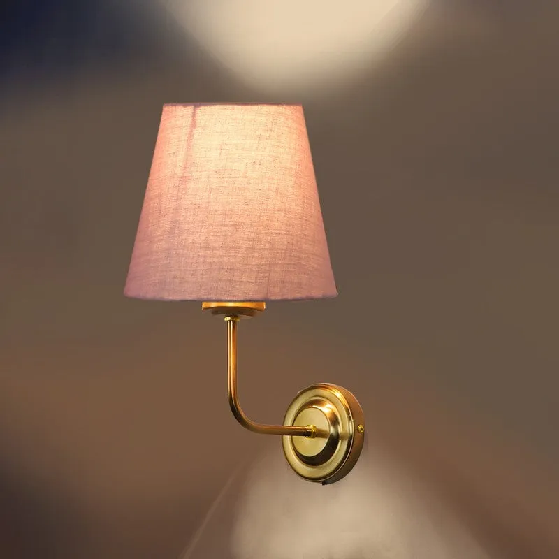 Lumoire Cone Metal Wall Lamp - Gold,Grey media 7