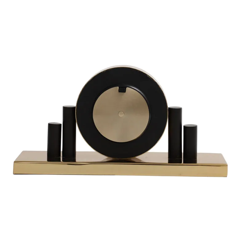 Opal Harbour Table Clock - Gold media 4