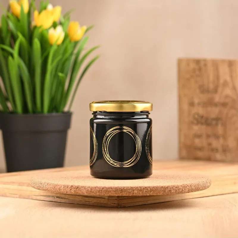 Seal Noir Airtight Glass Jar (Black) - 100 mL media 1
